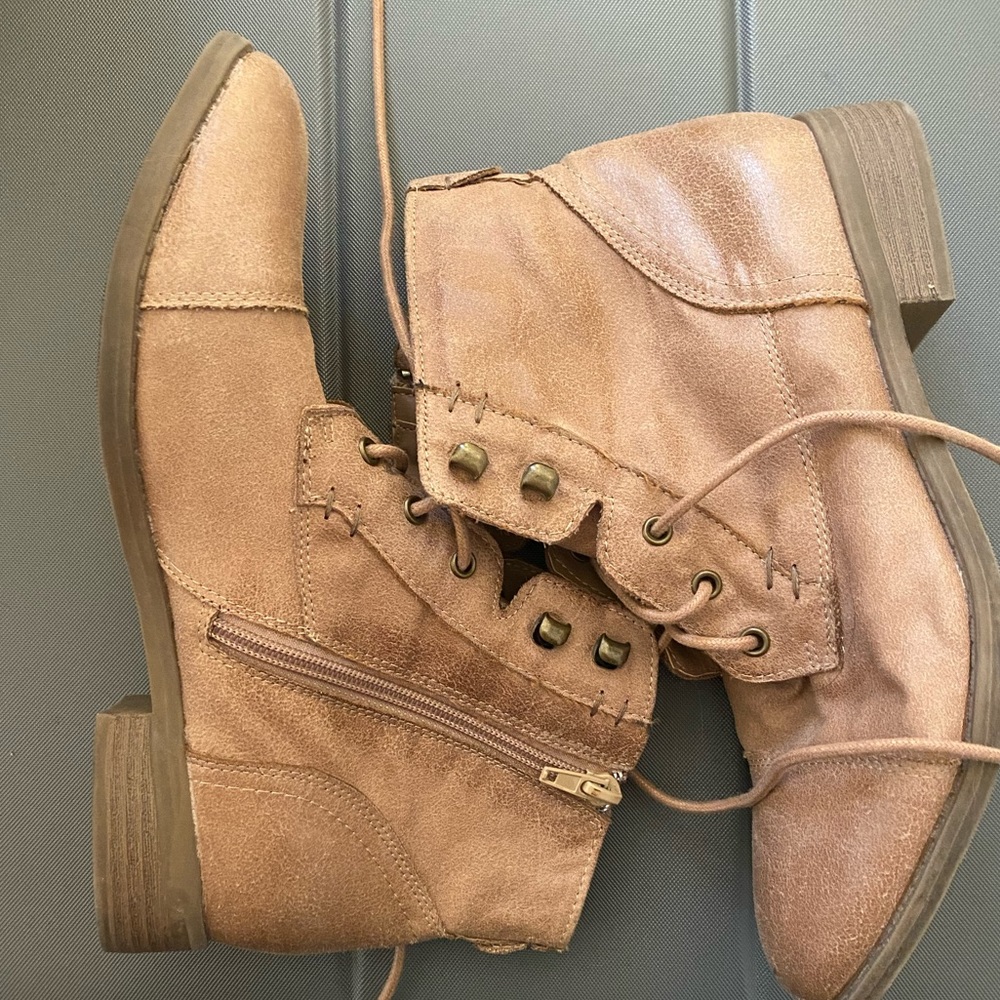 Tan Boots